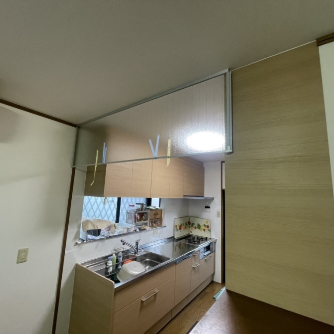 キッチンの防煙垂れ壁の設置。『ぼうえんたれかべ』って何?