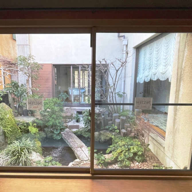 京都市 西京区 K様邸 中庭の景色を楽しむお家